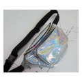 Fashion Symphony Laser Pocket Women's Reflective Cashier Outdoor Sports Bag Crossbody Chest Bag Rainbow Beach Bag